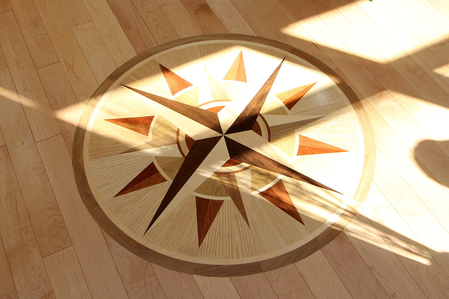 390 Aspinet Road Eastham, MA 02642 - Photo 7 of 27 Stunning Compass Rose at entrance
