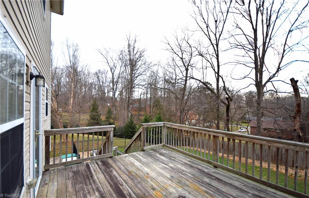 4021 Clinard Road Clemmons, NC 27012 - Photo 22 of 23 Spacious deck