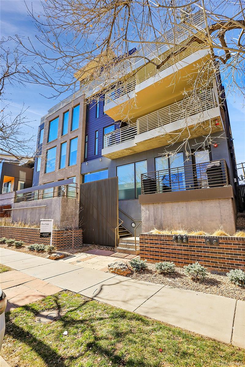 3131 Zuni Street, Unit 302 Denver, CO 80211 - Photo 35 of 36 a front view of a house