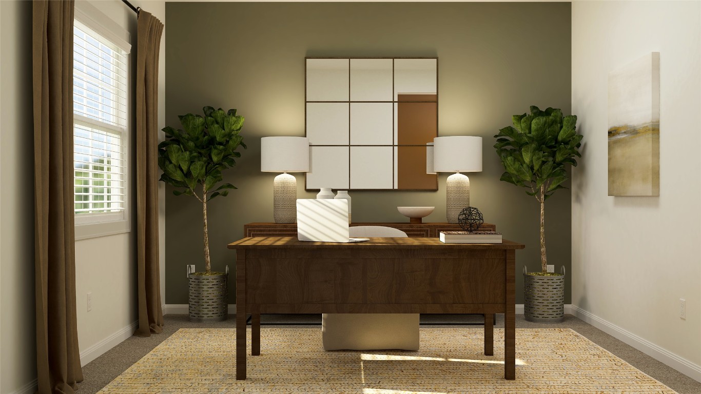 1304 Rosedale Boulevard Georgetown, TX 78628 - Photo 20 of 26 a living room with furniture and a potted plant