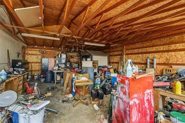 a view of a storage room with a lot of stuff