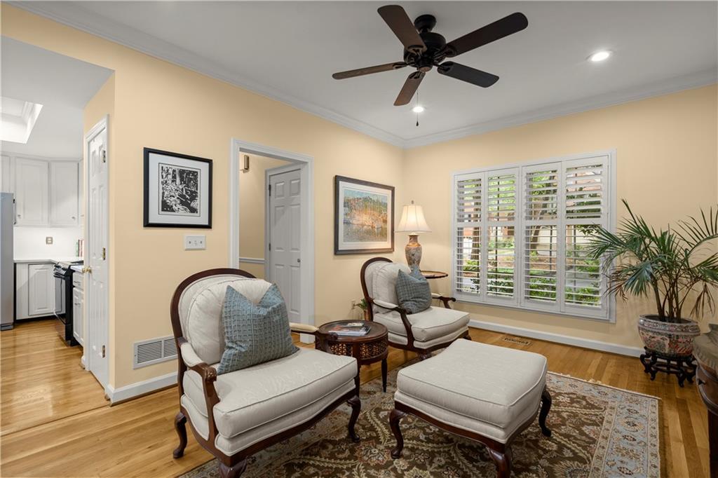 40 Ivy Chase Northeast Atlanta, GA 30342 - Photo 15 of 38 a living room with furniture and a large window