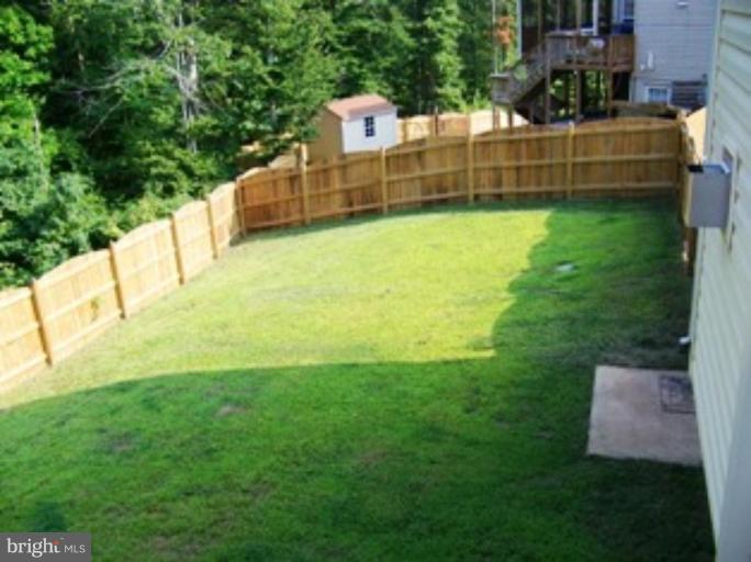 4 Gallery Road Stafford, VA 22554 - Photo 20 of 21 a view of a backyard