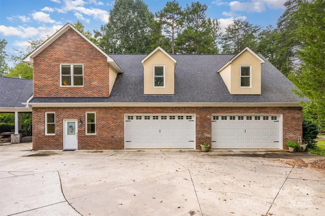 a patio with patio area