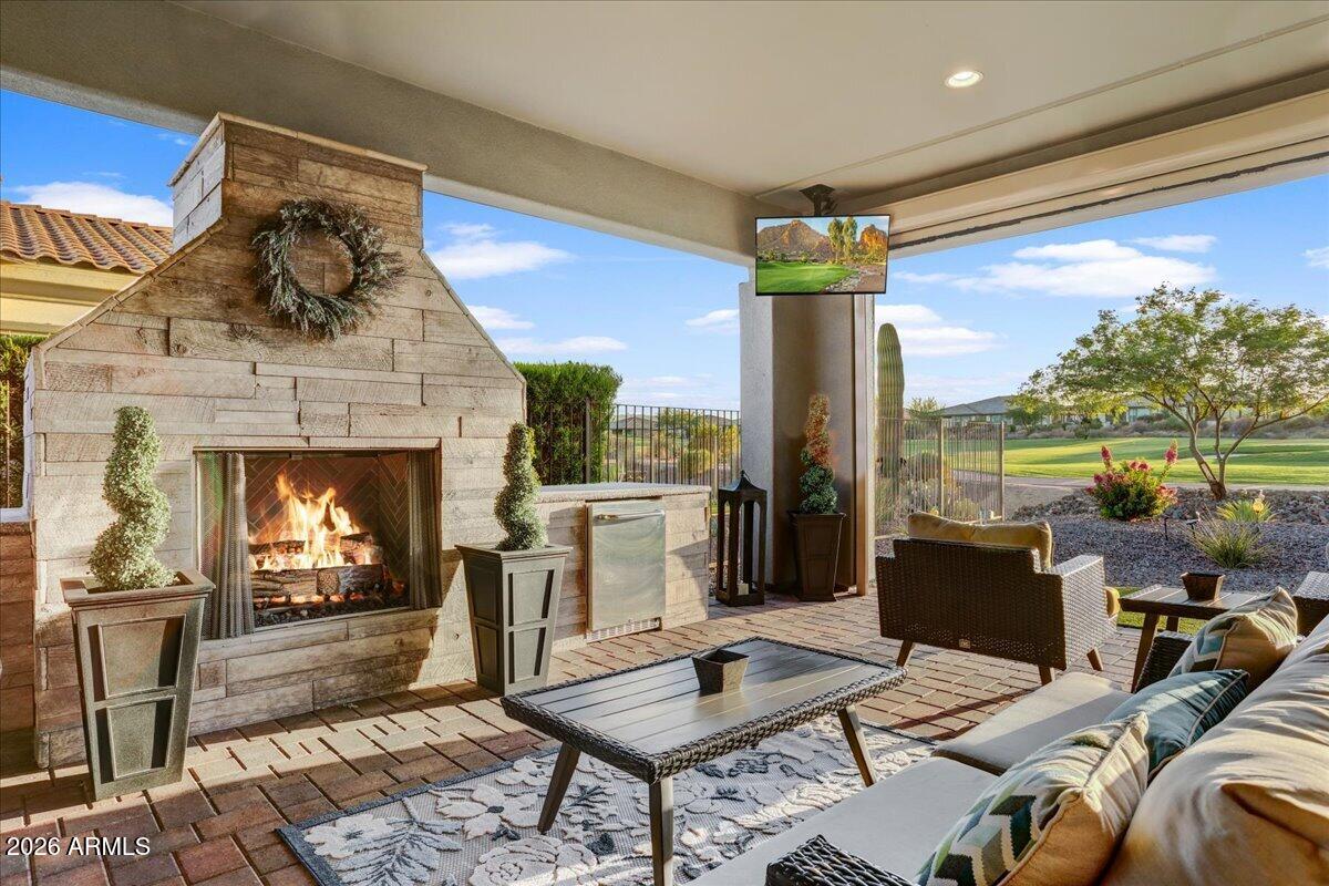 29330 North Tortuga Trail Court Rio Verde, AZ 85263 - Photo 36 of 73 29-Patio Fireplace