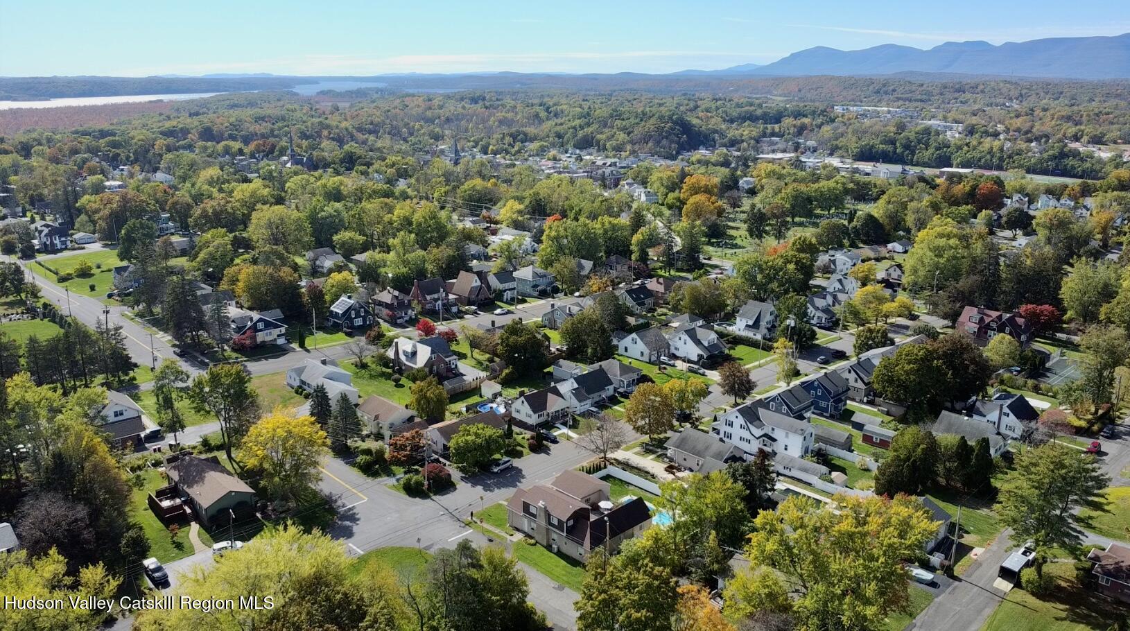 121 High Street Catskill, NY 12414 - Photo 29 of 29 an aerial view of multiple house