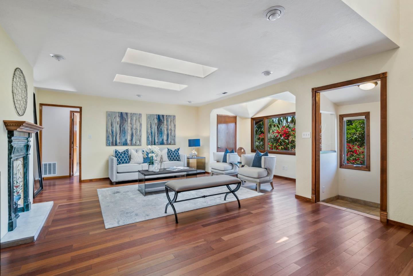 380 Sims Road Santa Cruz, CA 95060 - Photo 8 of 72 a living room with furniture and a wooden floor