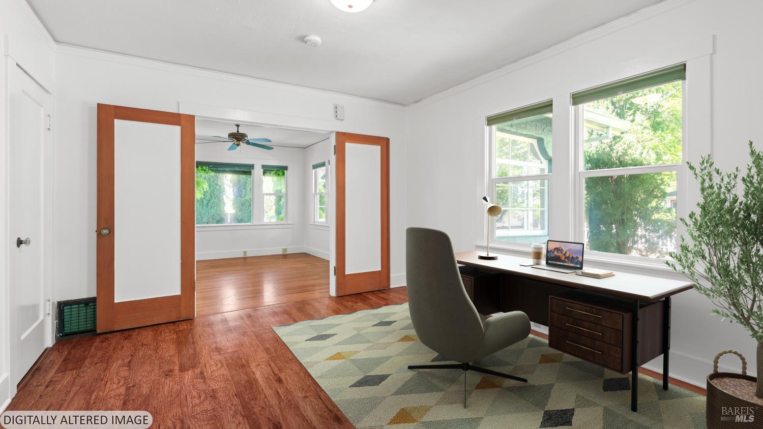 1160 Carr Avenue Santa Rosa, CA 95404 - Photo 17 of 56 Bedroom one/office, virtually staged.