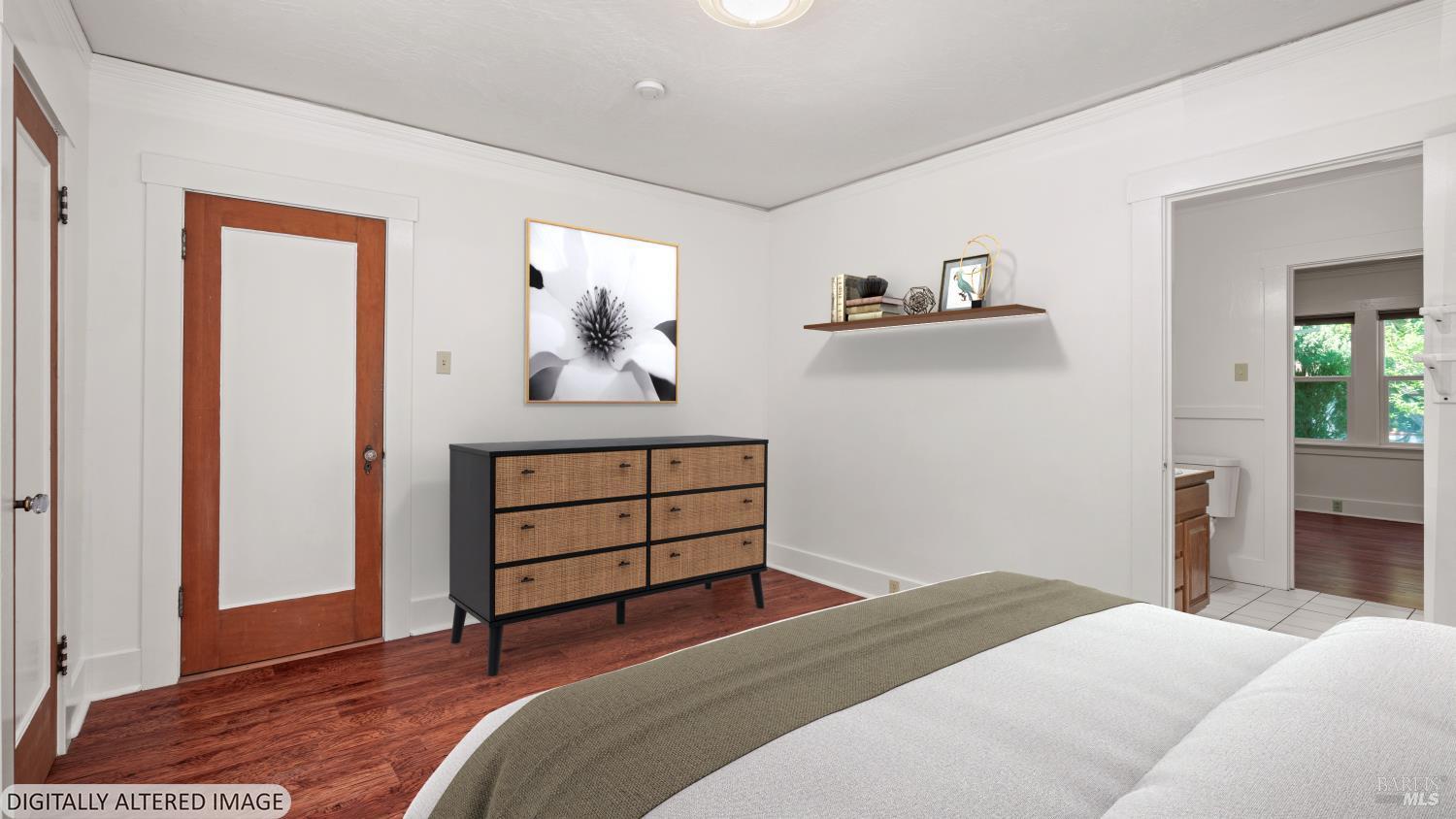 1160 Carr Avenue Santa Rosa, CA 95404 - Photo 29 of 56 a bedroom with a bed and a window