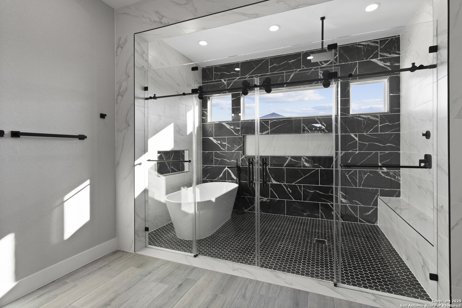 116 Western Way Adkins, TX 78101 - Photo 42 of 50 a bathroom with a shower