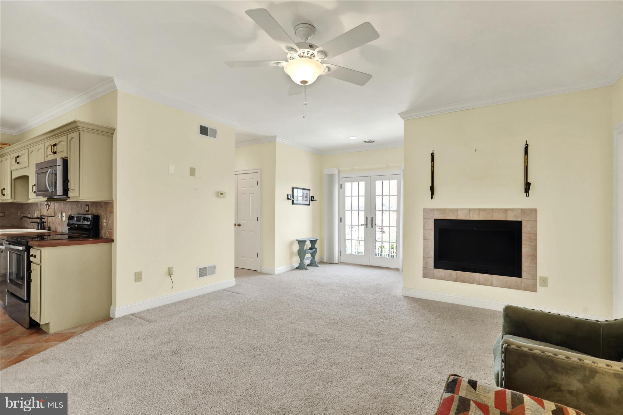 1000 Bluestone Drive Lititz, PA 17543 - Photo 70 of 132 a living room with furniture a fireplace and a flat screen tv