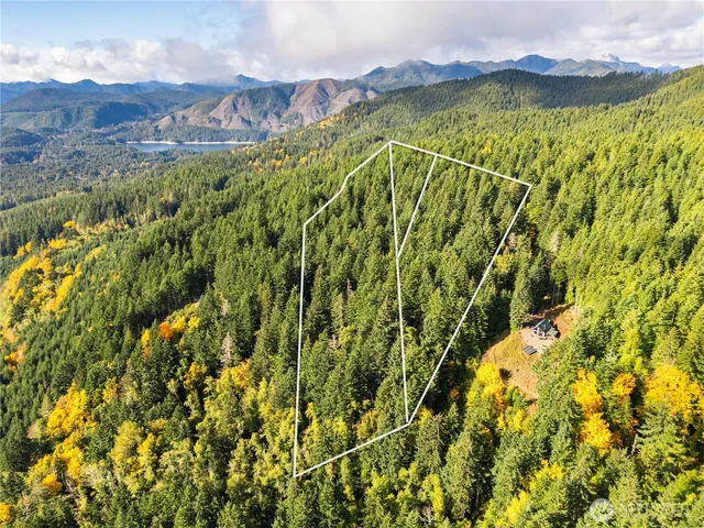 a view of city and mountain