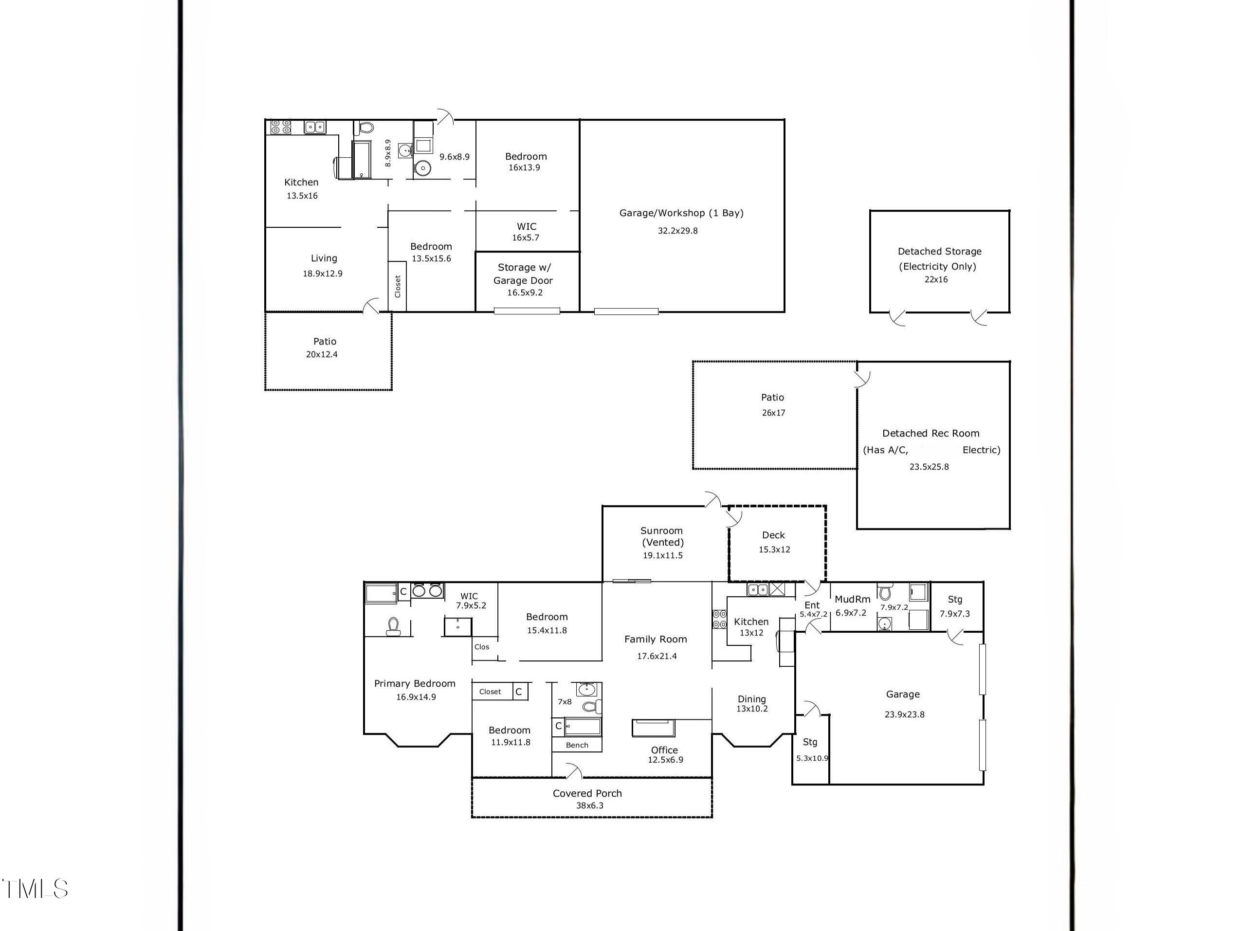 276 Jernigan Road Dunn, NC 28334 - Photo 54 of 54 Floorplan 276 Jernigan Rd-NP