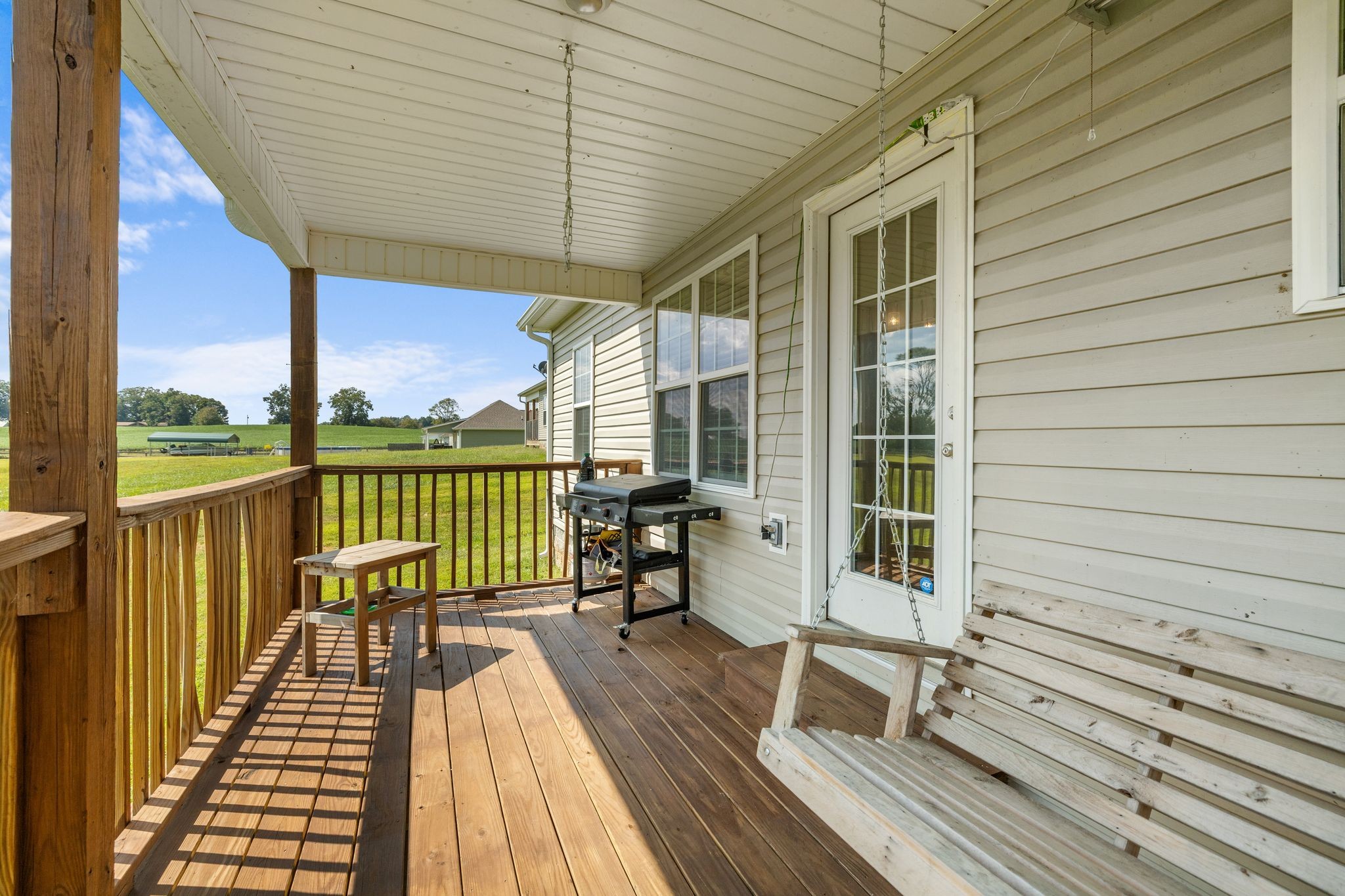 3232 Owl Hollow Road Belvidere, TN 37306 - Photo 39 of 43 a view of a balcony with wooden floor