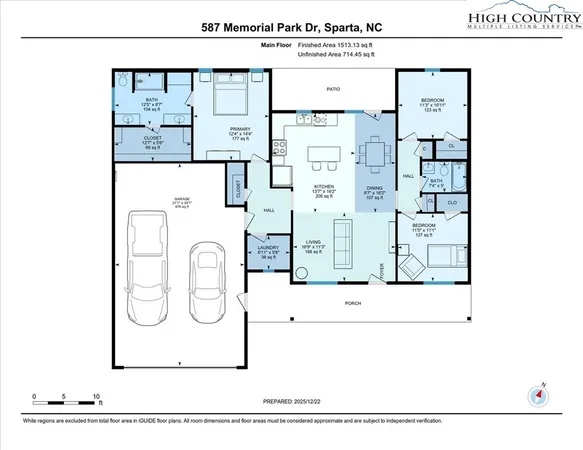 $424,900 | 587 Memorial Park Drive, Sparta, NC 28675