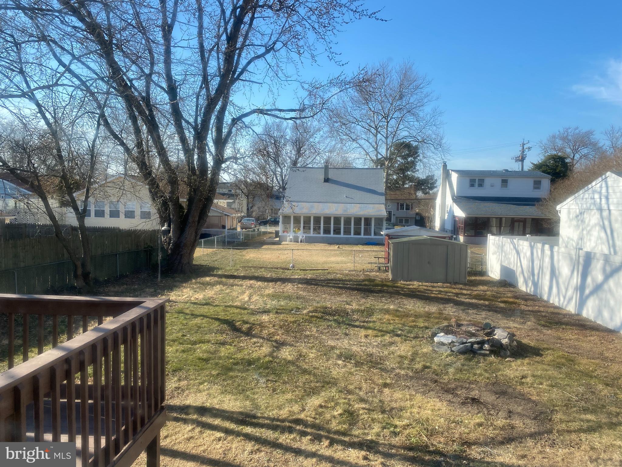 224 Wanda Road Pasadena, MD 21122 - Photo 24 of 33 Level fenced rear yard