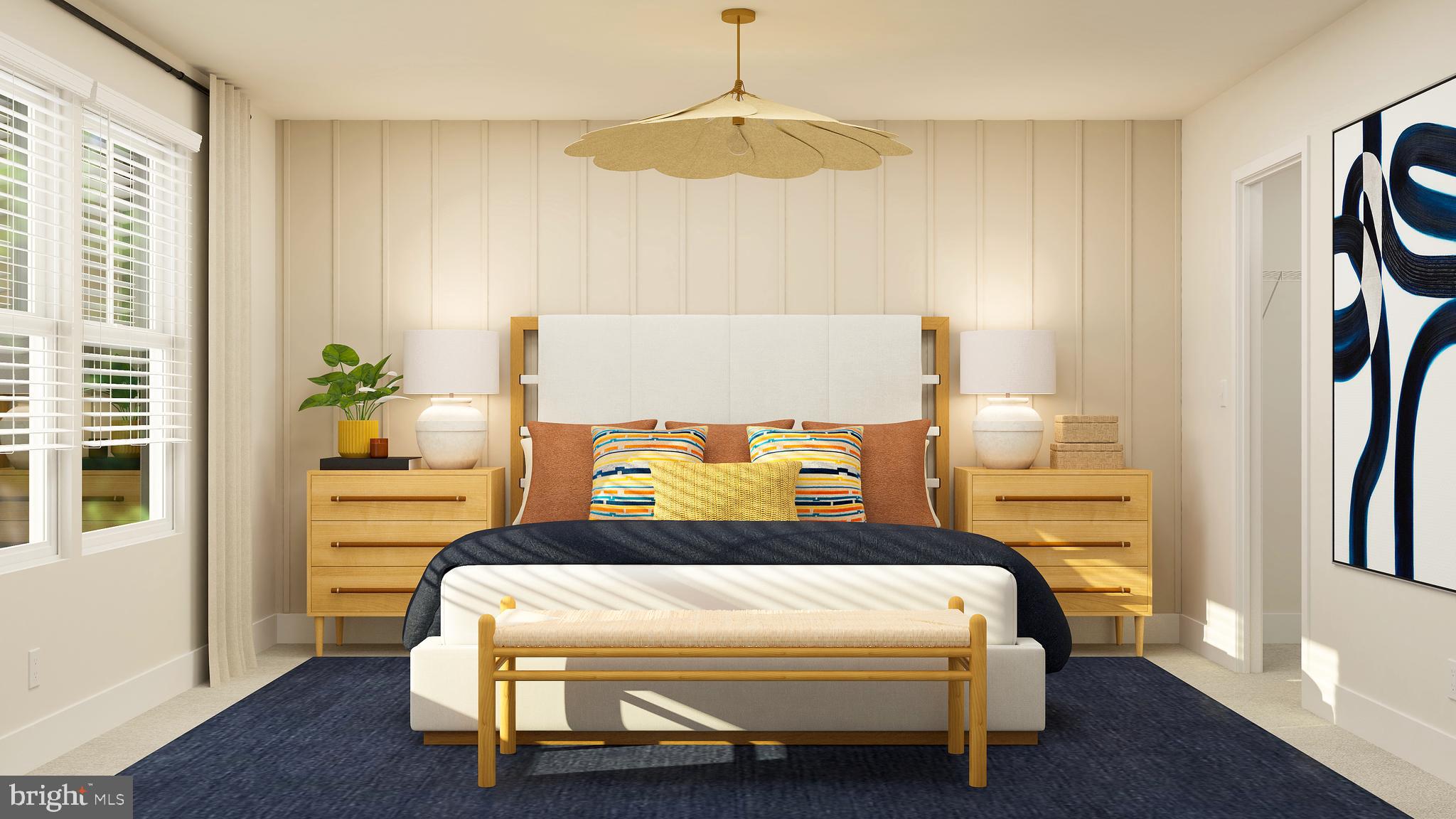 7612 Johnnycake Road Windsor Mill, MD 21244 - Photo 5 of 11 a bedroom with a bed and a window