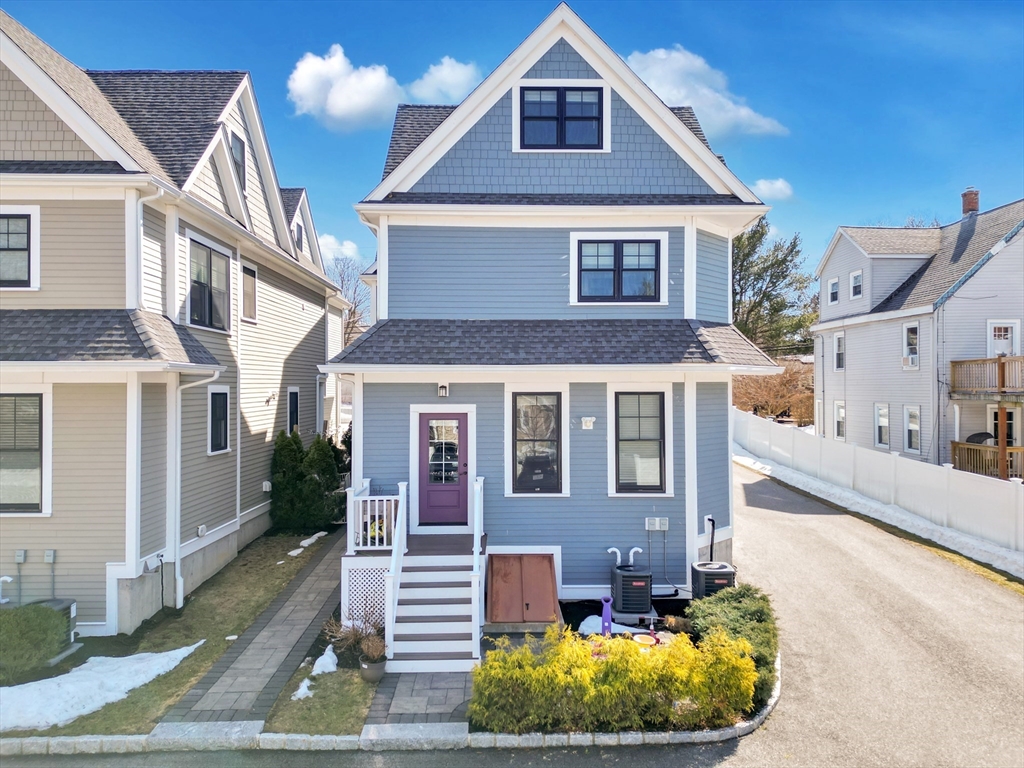17 June Street, Unit 2 Boston, MA 02131 - Photo 6 of 31 a front view of a house with garden