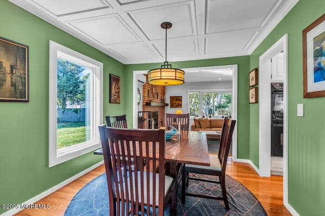 a living room filled with furniture