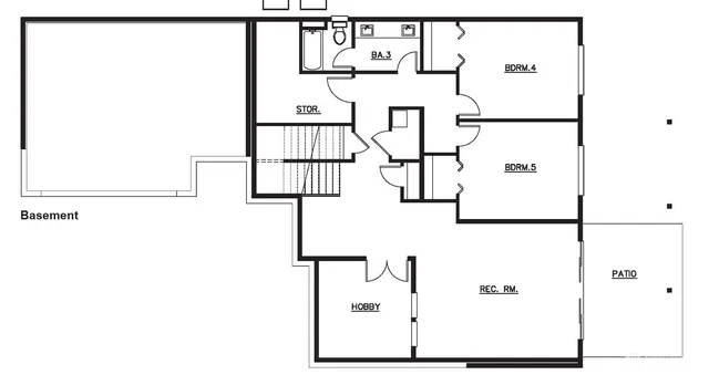 a picture of door with a white wall