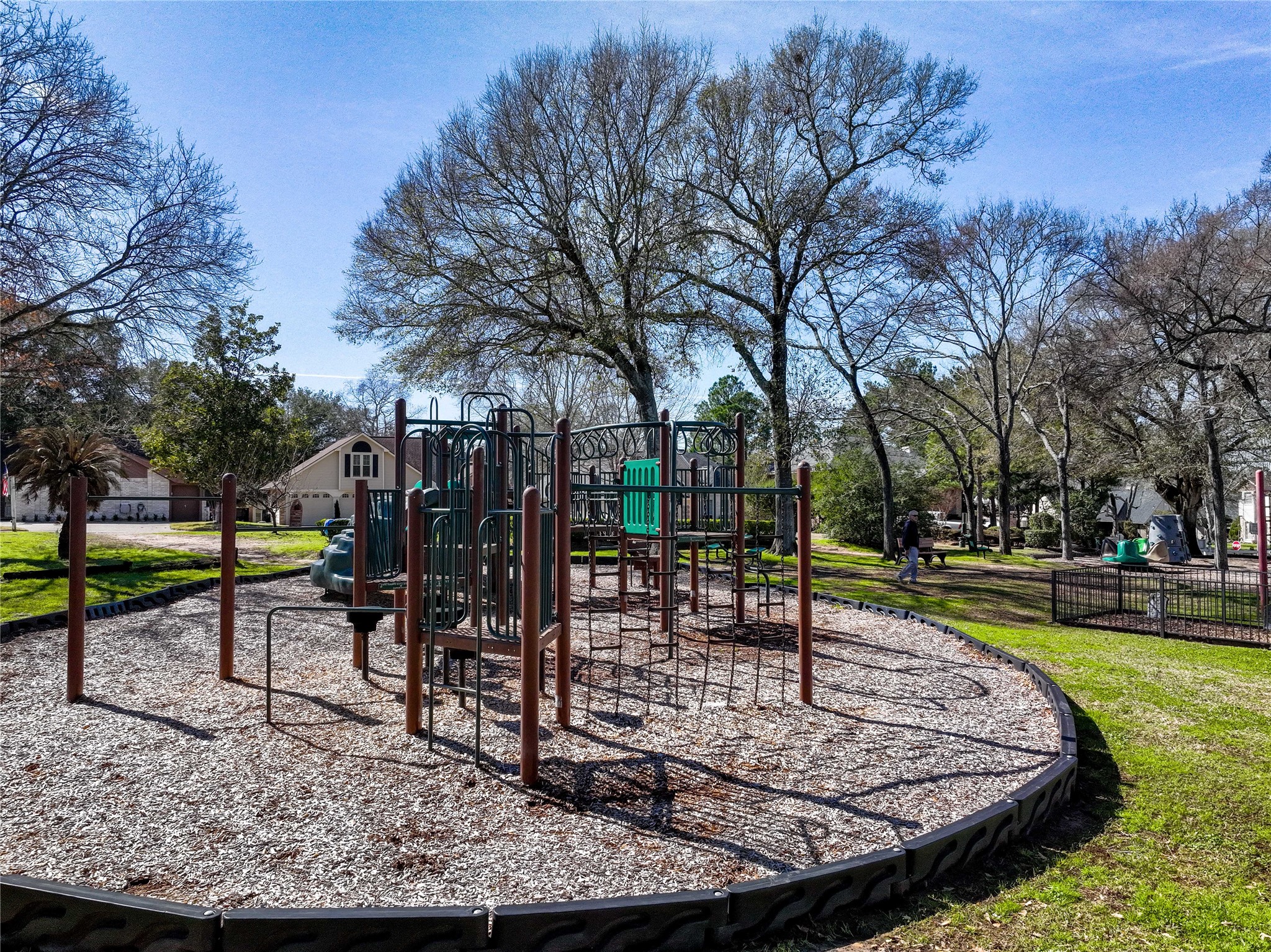 1000 April Sound Boulevard Conroe, TX 77356 - Photo 10 of 46 a view of a park with swings