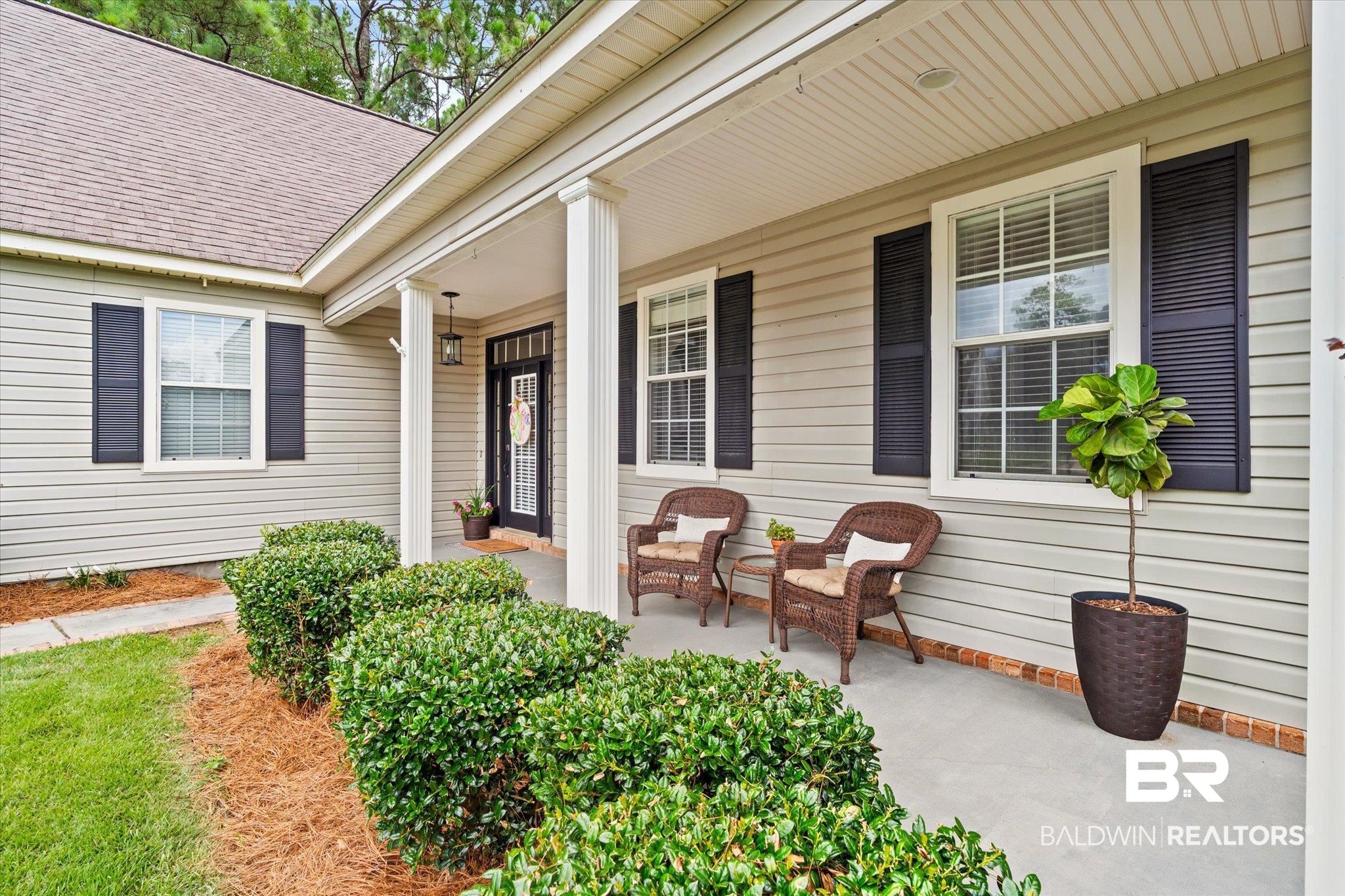 30648 Pine Court Daphne, AL 36527 - Photo 2 of 30 View of patio / terrace with covered porch
