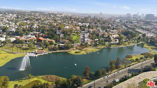an aerial view of river residential house with outdoor space
