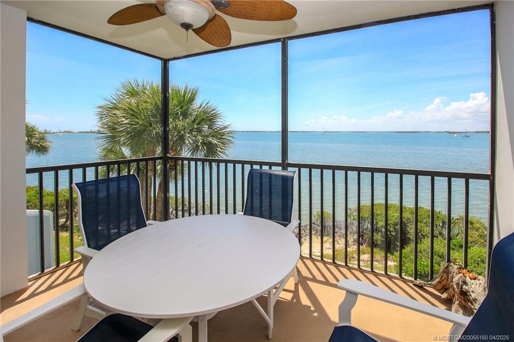 20 Northeast Plantation Road, Unit 205 Jensen Beach, FL 34957 - Photo 10 of 30 a view of a balcony