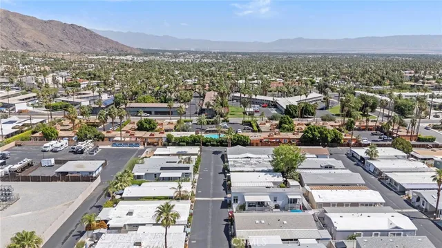 an aerial view of residential house with outdoor space
