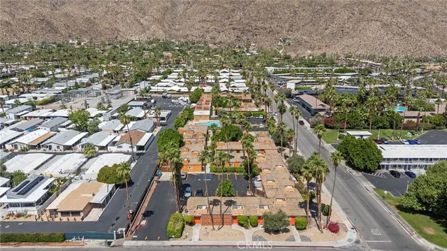 an aerial view of a city with lots of residential buildings