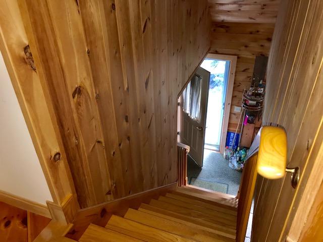 355 East Side Road Hancock, ME 04640 - Photo 10 of 13 Stairwell to downstairs.