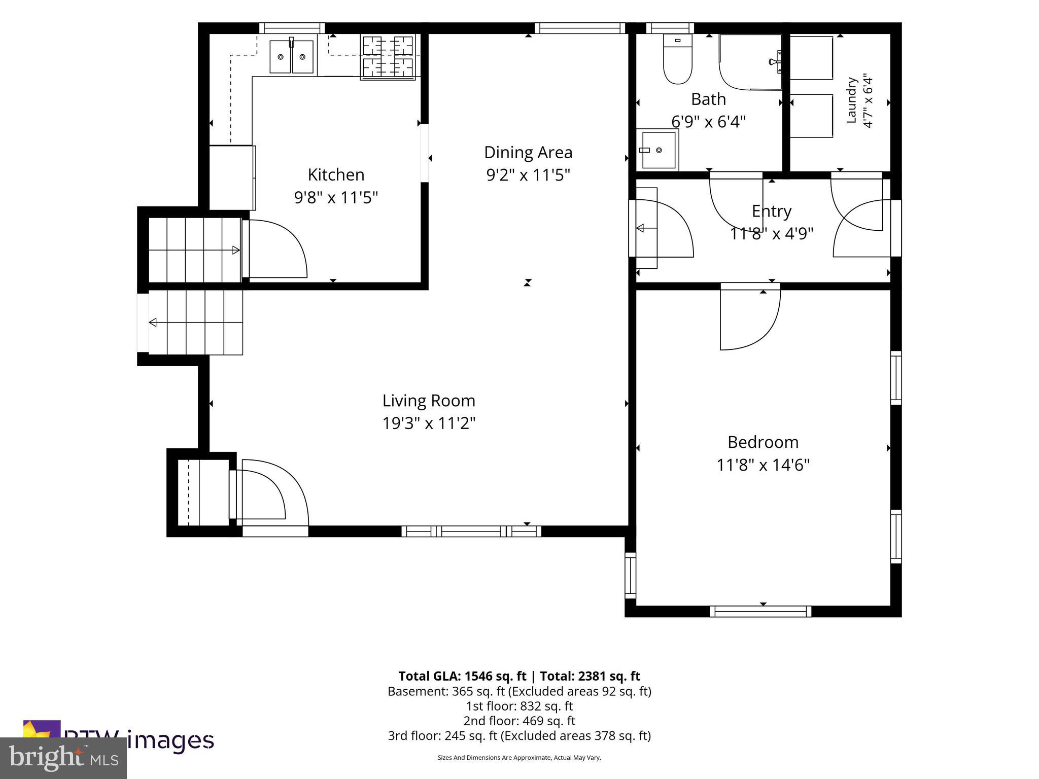 5910 Flanders Street Springfield, VA 22150 - Photo 37 of 40 Floor Plan - Main Level