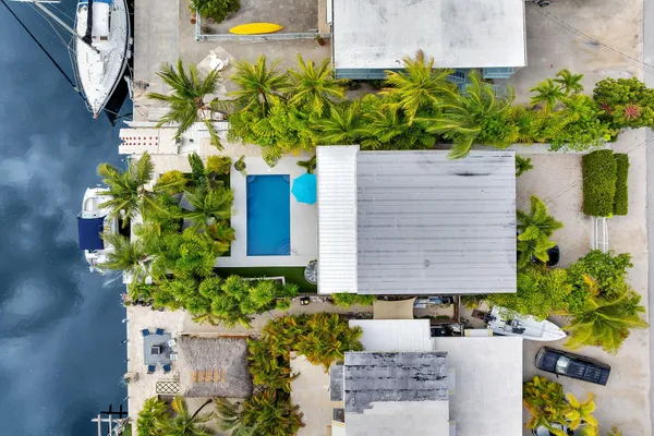 a view of a house with a patio