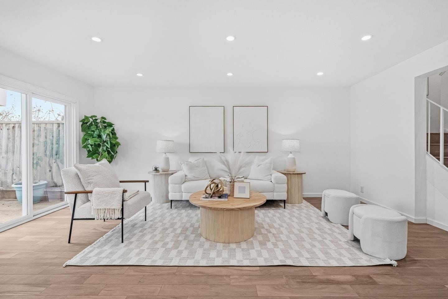 1157 Nimitz Lane Foster City, CA 94404 - Photo 3 of 69 a living room with furniture and a potted plant