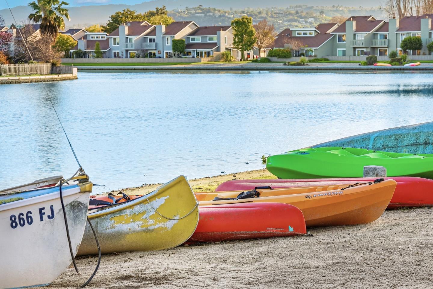 1157 Nimitz Lane Foster City, CA 94404 - Photo 53 of 69 an aerial view of a swimming pool with a lounge chair