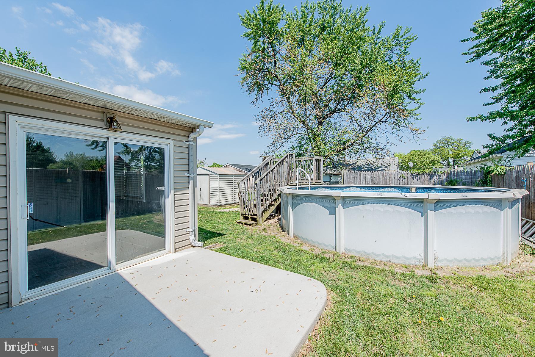 2413 Brunswick Road Baltimore, MD 21227 - Photo 25 of 30 Patio Off Sunroon Sliders To Pool and Backyard