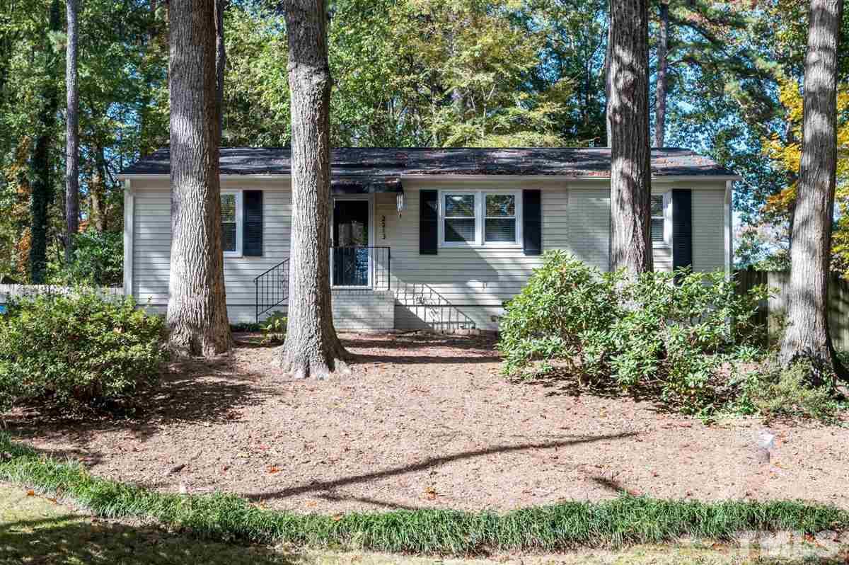 2213 Mossbank Road Raleigh, NC 27604 - Photo 1 of 28 front view of a house with a yard