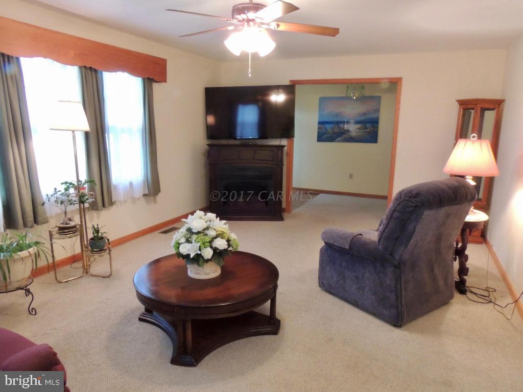 6782 Bent Pine Road Willards, MD 21874 - Photo 11 of 21 a living room with furniture and a fireplace