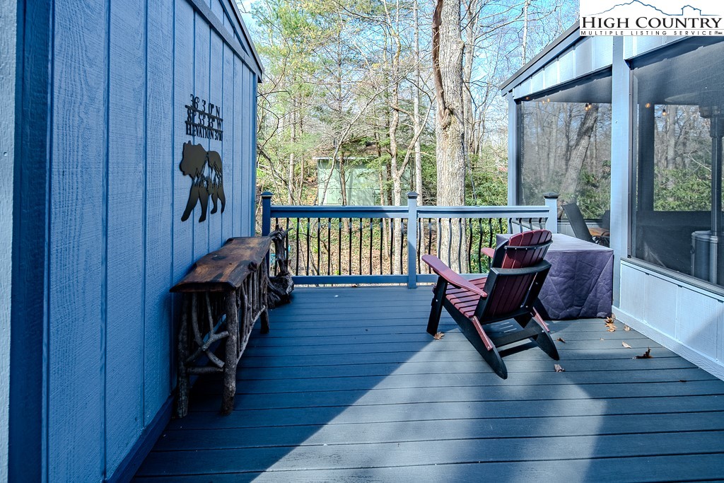 793 Highland Hills Road Newland, NC 28657 - Photo 30 of 40 a view of two chairs in the balcony