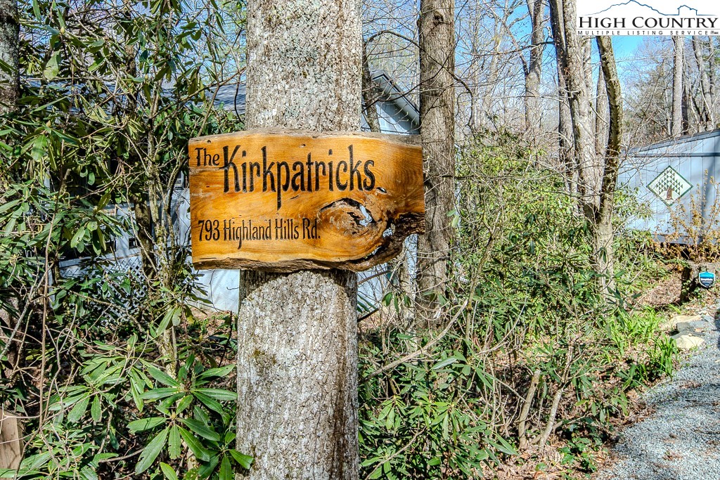 793 Highland Hills Road Newland, NC 28657 - Photo 40 of 40 a sign on the side of a building