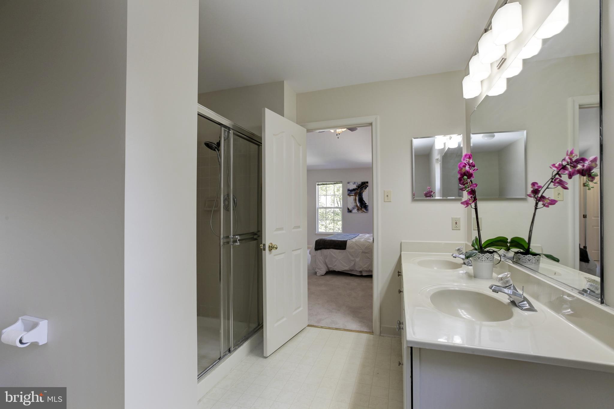 8014 Big Pool Road Laurel, MD 20724 - Photo 30 of 52 a bathroom with a sink and a mirror