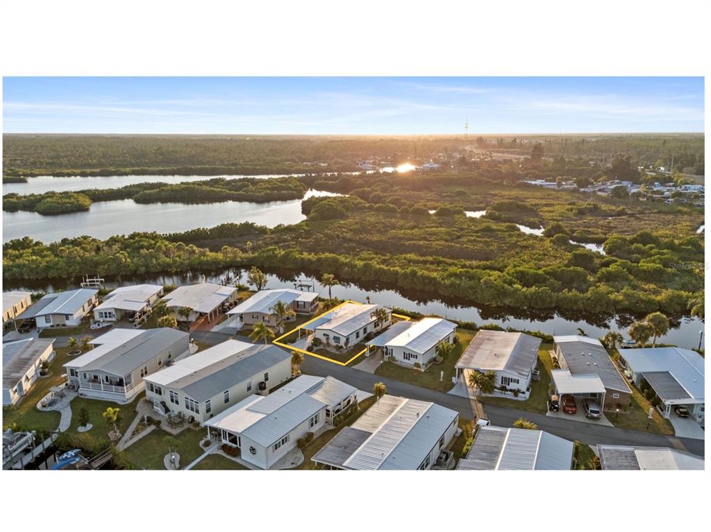 a view of city and ocean