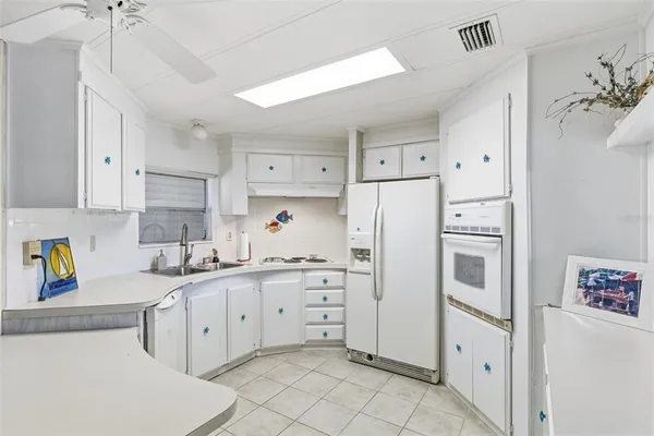 a bedroom with a bed and furniture