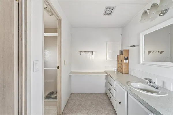 a view of a basketball court