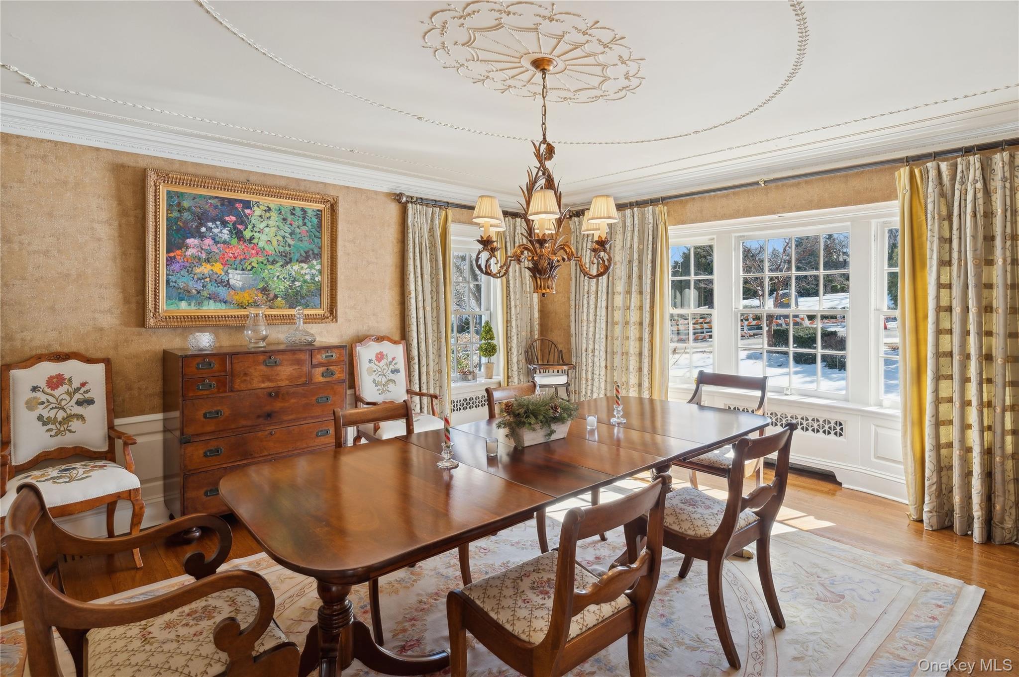 139 Hampshire Road Bronxville, NY 10708 - Photo 13 of 47 a dining room with furniture and window