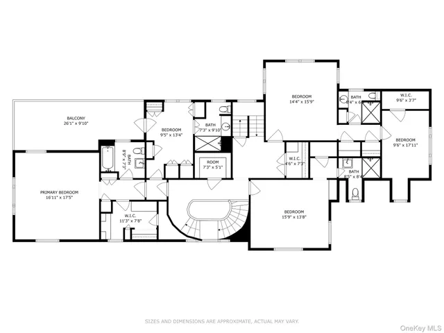 a picture of a floor plan
