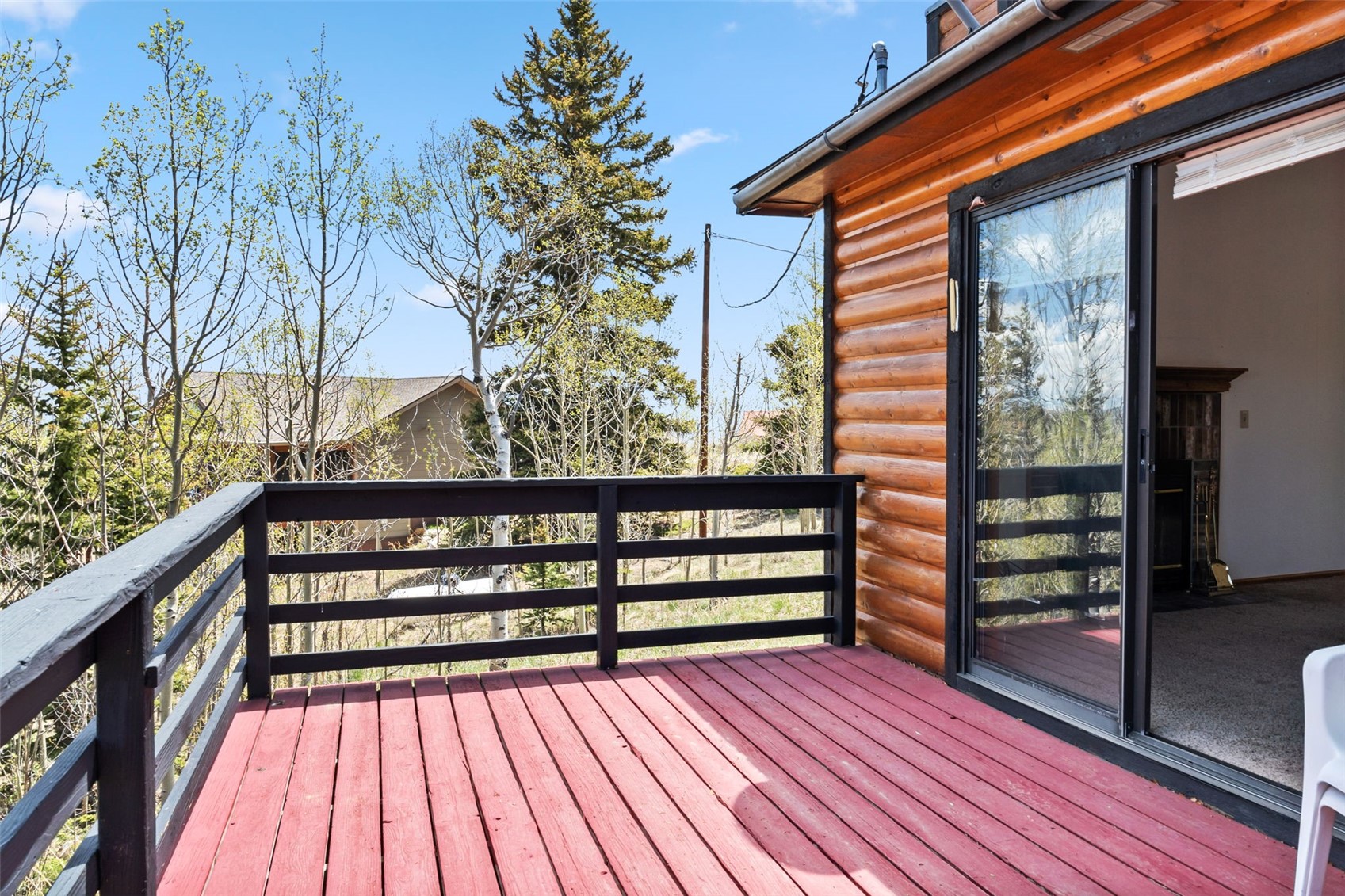 681 Sheep Ridge Road Fairplay, CO 80440 - Photo 21 of 43 Access the deck from the family room sliding door
