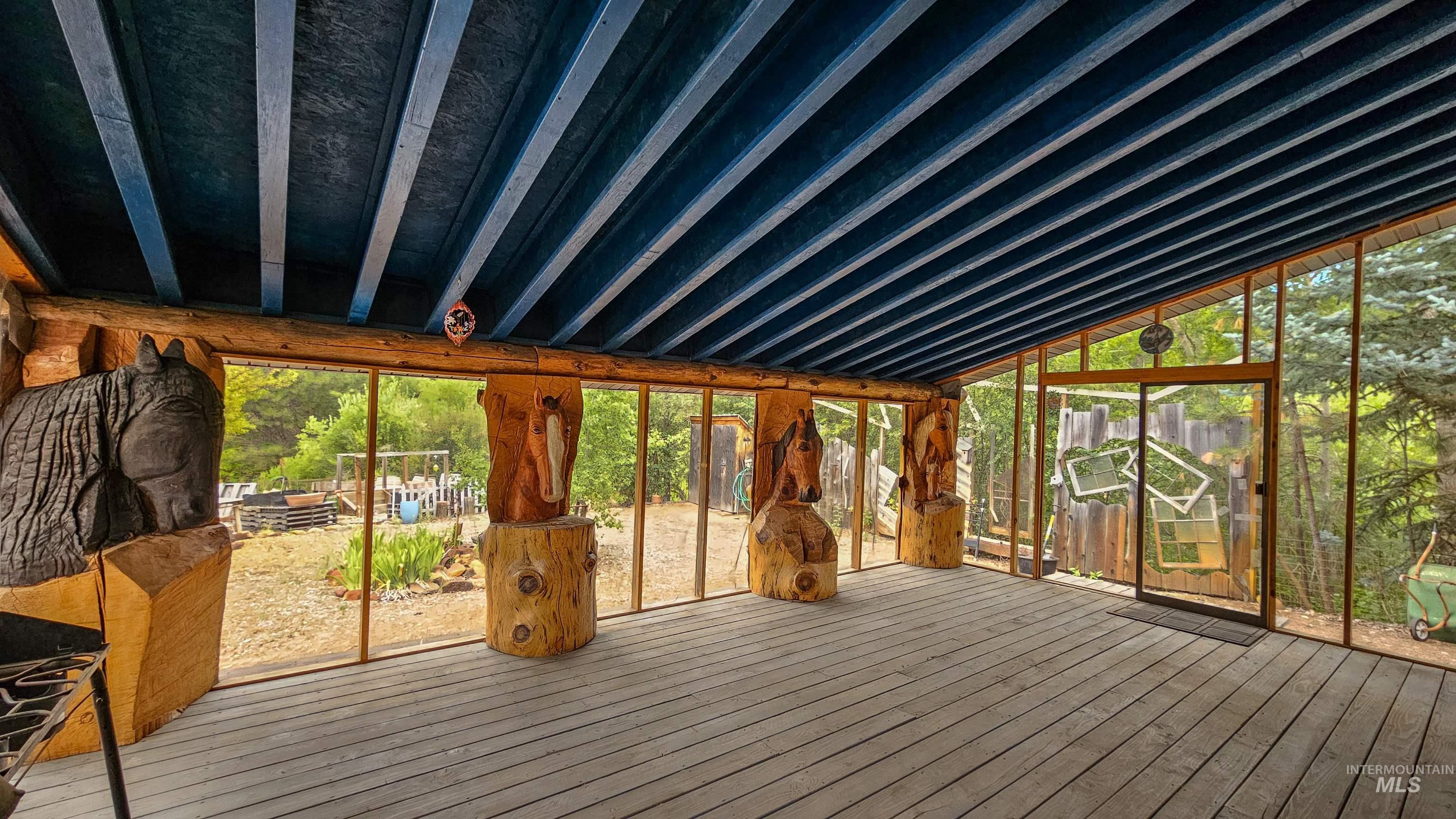 3382 Highway 21 Boise, ID 83716 - Photo 12 of 50 View of unfurnished sunroom