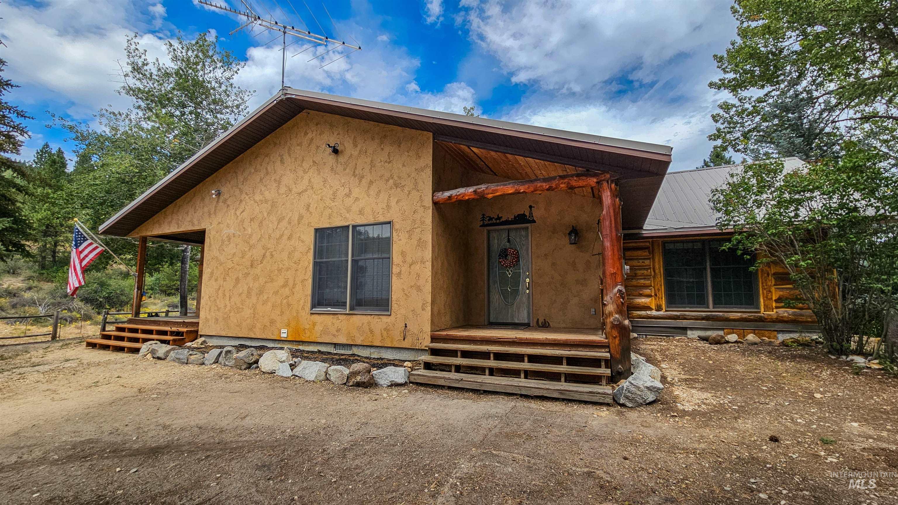 3382 Highway 21 Boise, ID 83716 - Photo 5 of 50 View of front of house featuring a metal roof