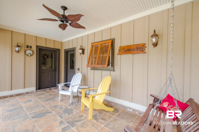 21550 Broad Street Silverhill, AL 36576 - Photo 32 of 45 Covered patio has TV hookups for outdoor entertainment